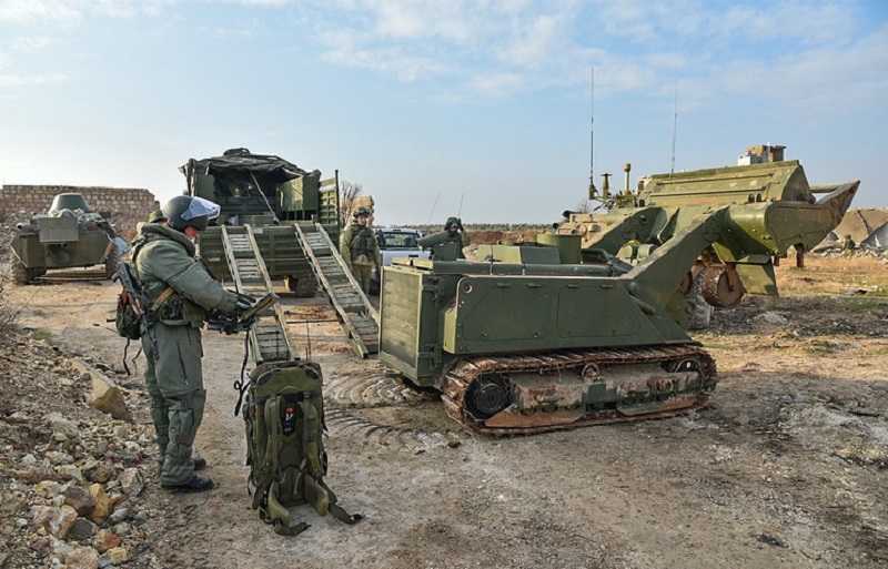 Over 150 Russian Sappers Arrive Syria To Participate In Mine Clearance Effort In Palmyra