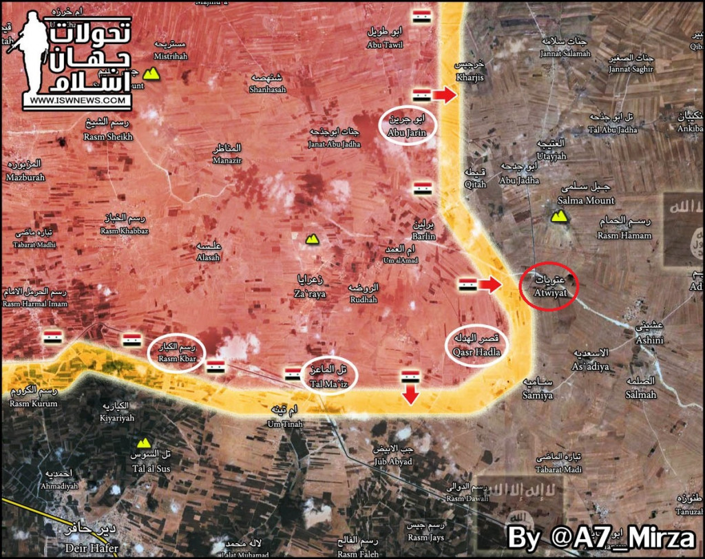 Syrian Army Retakes 5 More Villages From ISIS In Aleppo Province