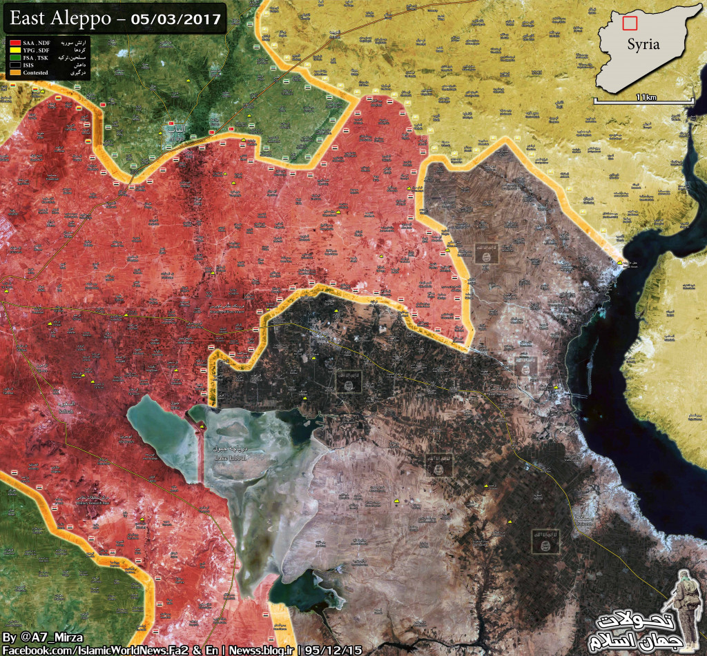 Govt Forces Are Advancing On ISIS-held Jarah Airbase In Aleppo Province