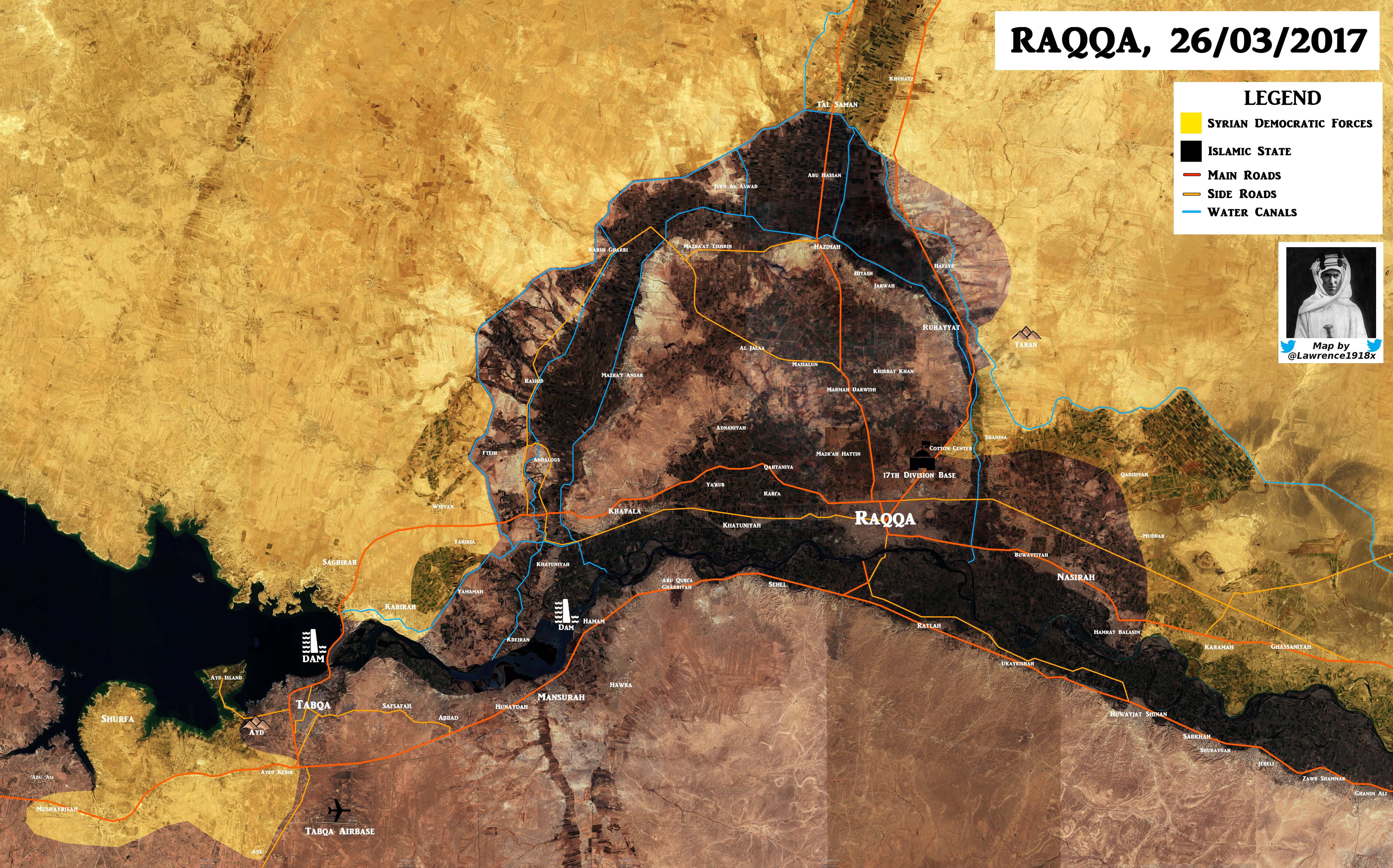 Which Part Of Tabqa Dam Do US-backed Forces Really Control?