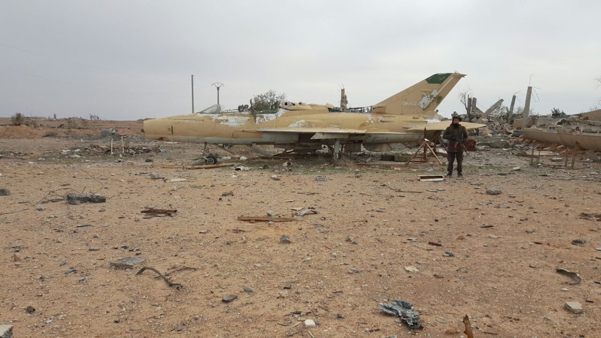 Photos From Tabqa Airbase Recently Captured By SDF