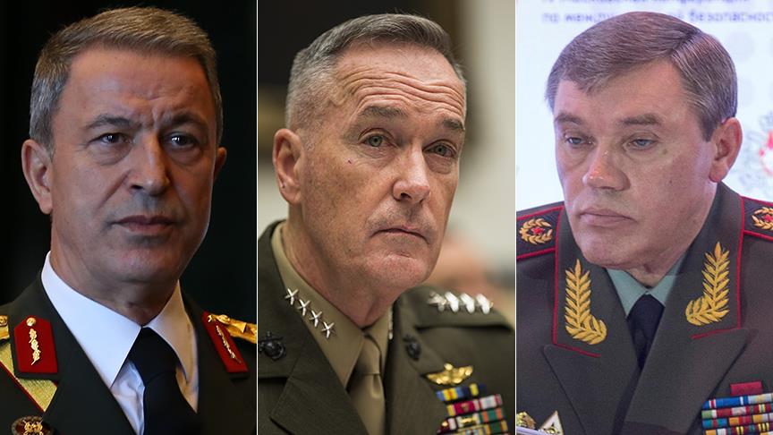 US, Russia, Turkish Military Chiefs Meet To Discuss Syria And Iraq