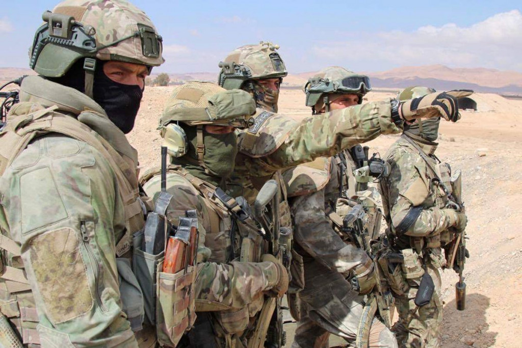 More Photos Of Russian Special Operations Forces In Palmyra