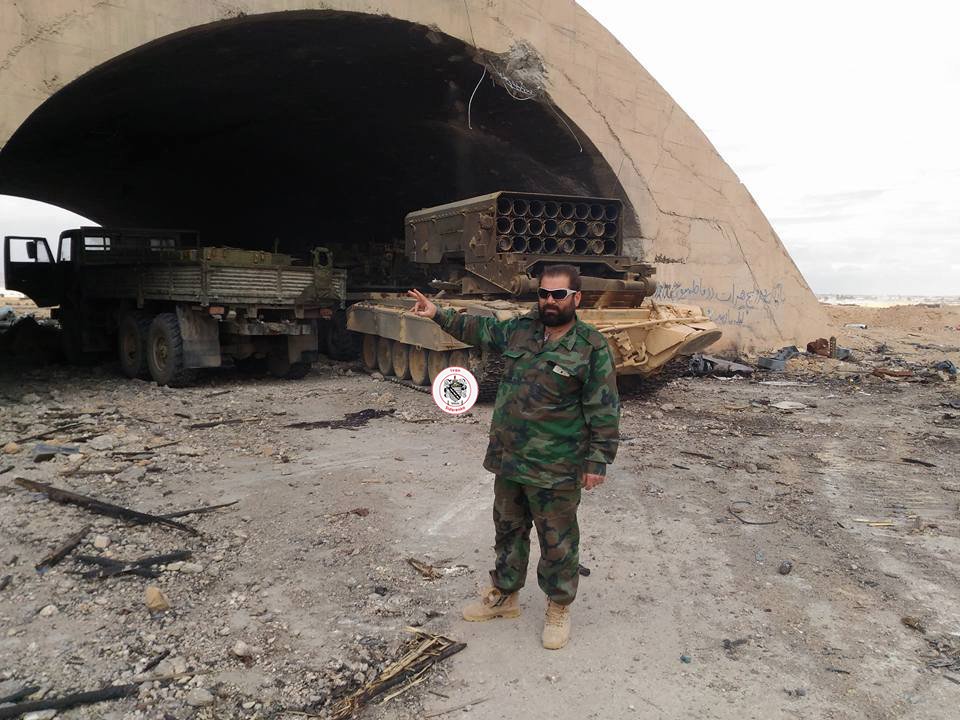 Russian TOS-1 Heavy Flamethrower System In Battle Against ISIS Near Palmyra -Photos