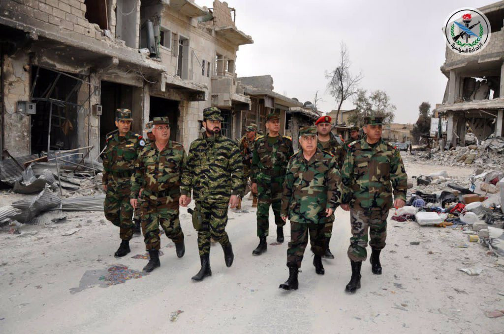 Syrian Troops Led By Brigadier General Suheil al-Hassan In Eastern Aleppo - Photos