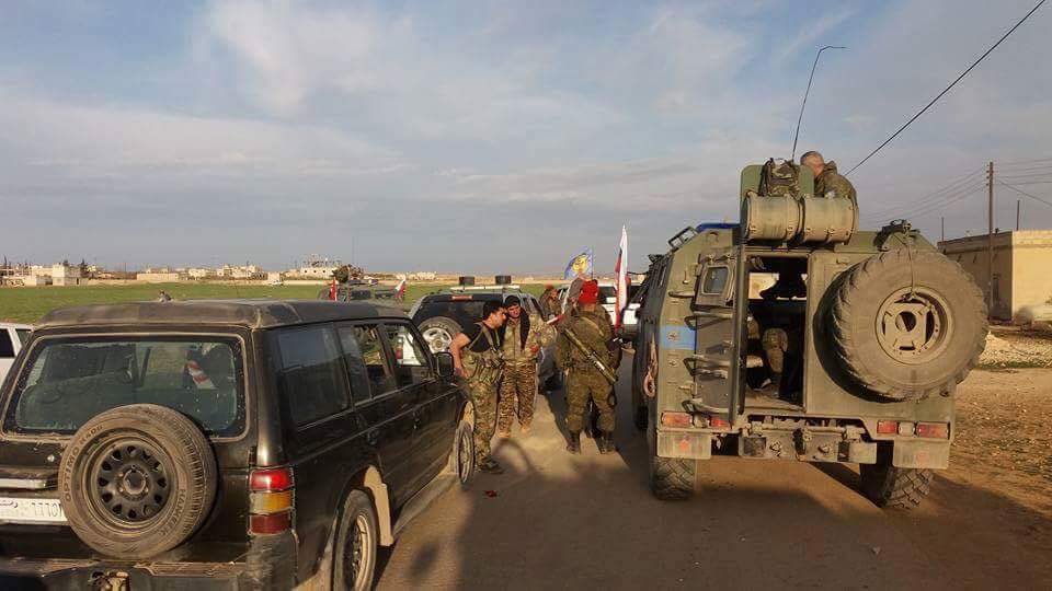 Many Syrian, Russian Troops Enter YPG-Held Areas West Of Manbij (Photo, Video)