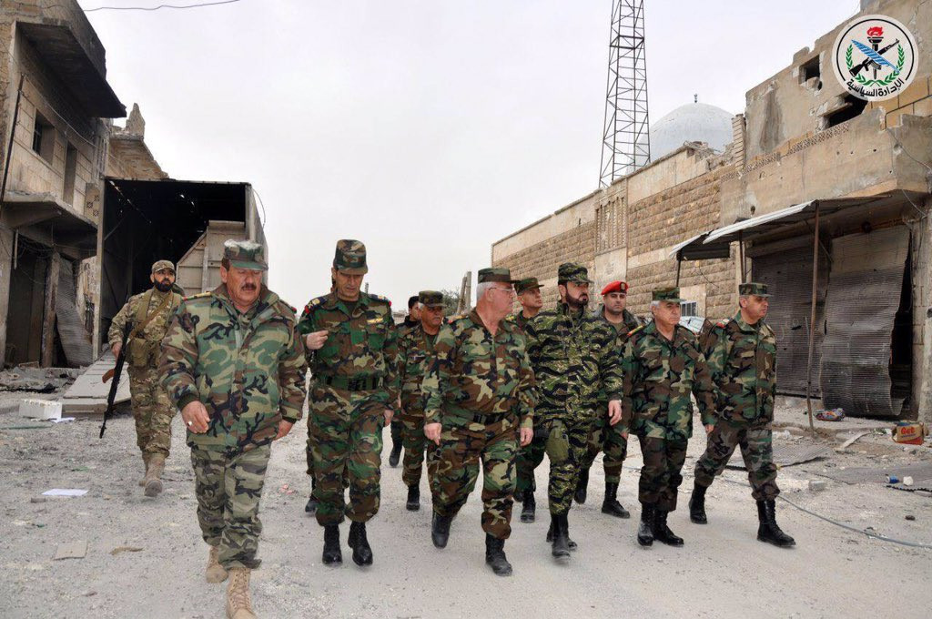 Syrian Troops Led By Brigadier General Suheil al-Hassan In Eastern Aleppo - Photos