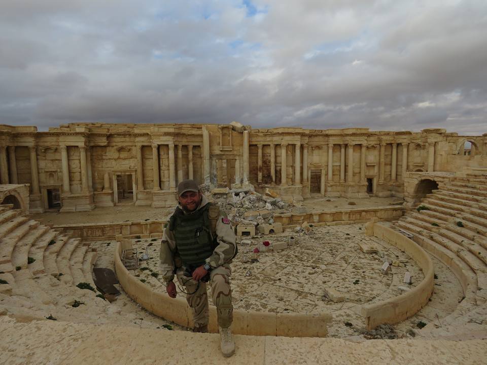 Maps Of Military Situation In Palmyra and Photos From Ancient City