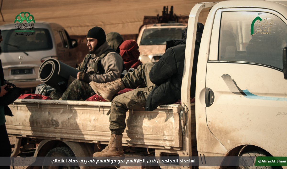 Ahrar al-Sham Joins Hayat Tahrir al-Sham In Anti-Government Advance In Northern Hama (Photos)