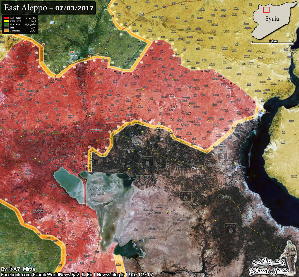 Syrian Army Retakes Large Chunk Of Territory From ISIS, Advances On Jihar Military Airbase