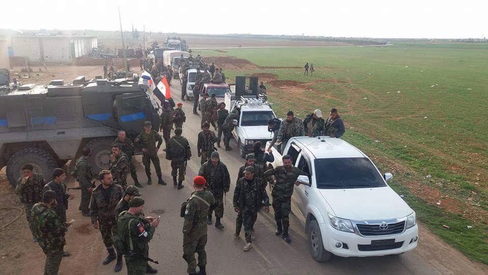 Many Syrian, Russian Troops Enter YPG-Held Areas West Of Manbij (Photo, Video)