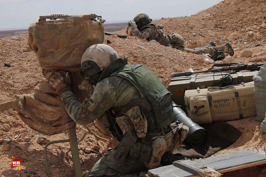 More Photos Of Russian Special Operations Forces In Palmyra