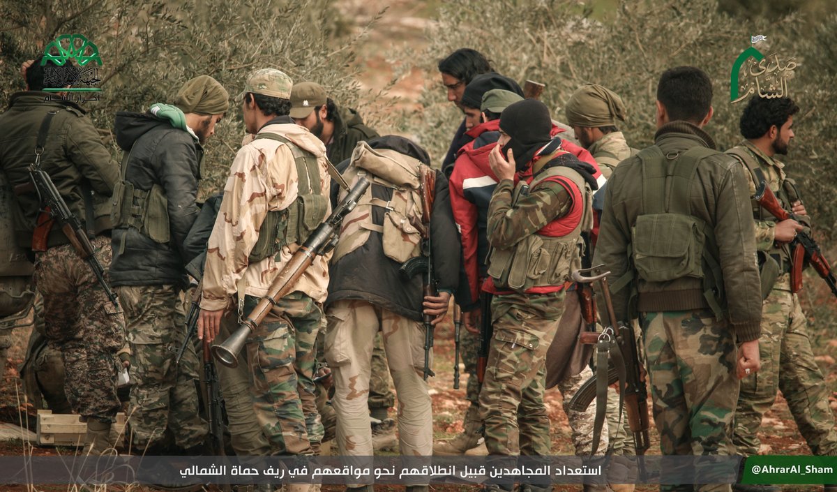 Ahrar al-Sham Joins Hayat Tahrir al-Sham In Anti-Government Advance In Northern Hama (Photos)