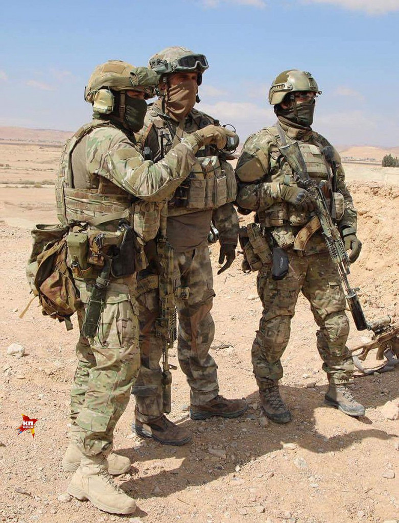 More Photos Of Russian Special Operations Forces In Palmyra