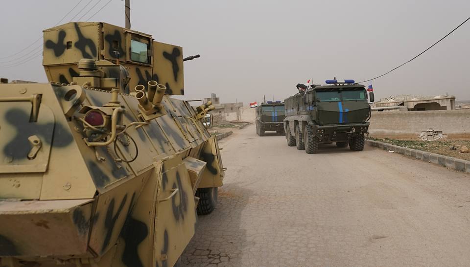 More Photos Of Russian Troops And Equipment Near Manbij