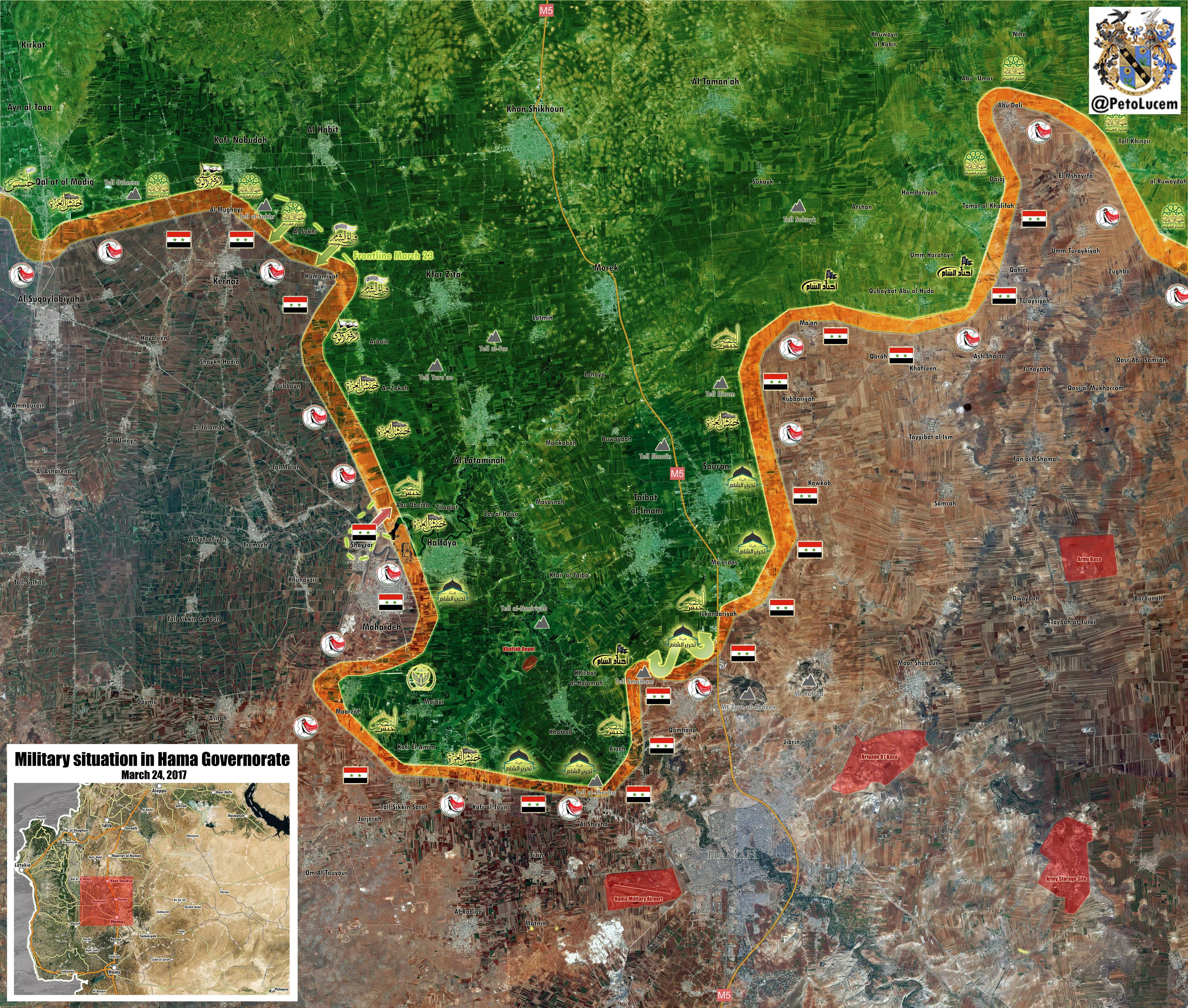 Syrian Army Repelled Large-Scale Militant Advance In Northern Hama