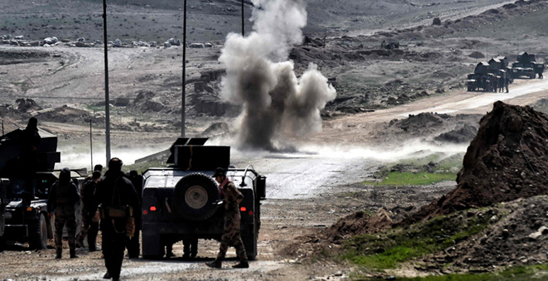 Iraqi Forces Regain Control over Main Road out of Mosul