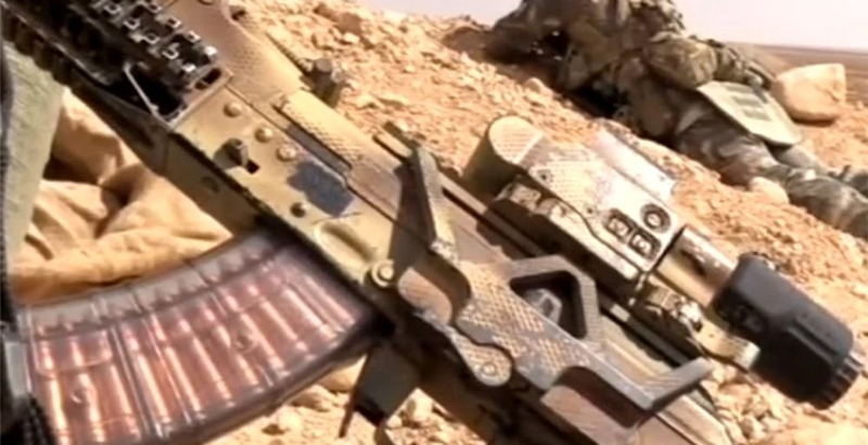 New Kalashnikov Assault Rifle Spotted in Syria (Video) - UPDATED