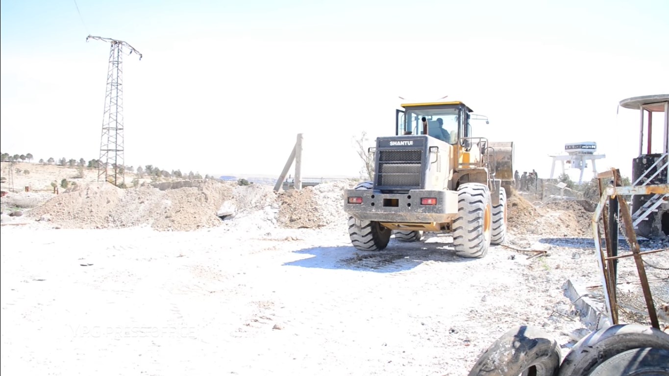 YPG Released First Video From Tabqa Dam Area In Raqqah Province