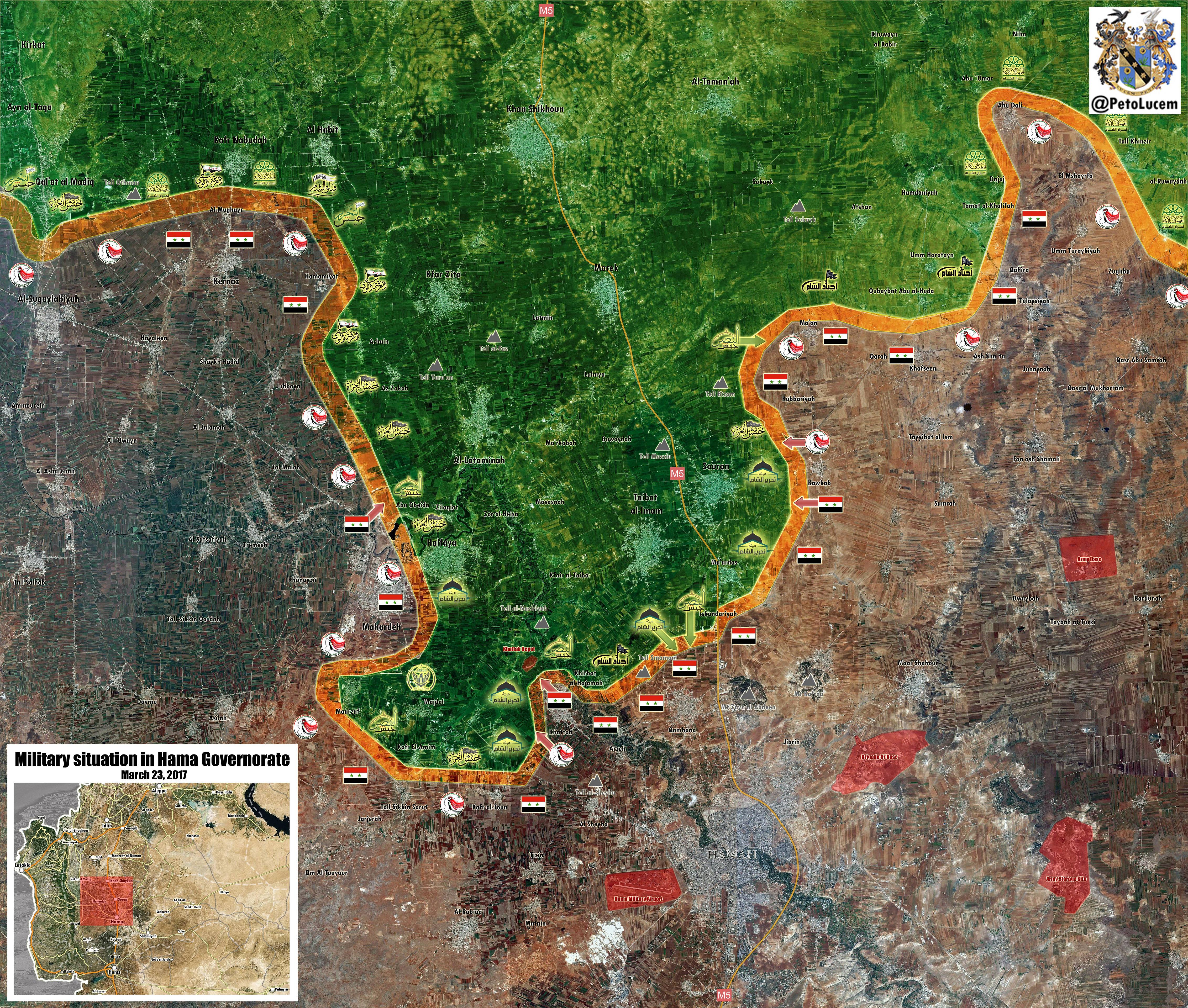 Syrian Army Regains Key Towns From Al-Qaeda-Linked Militants In Northern Hama