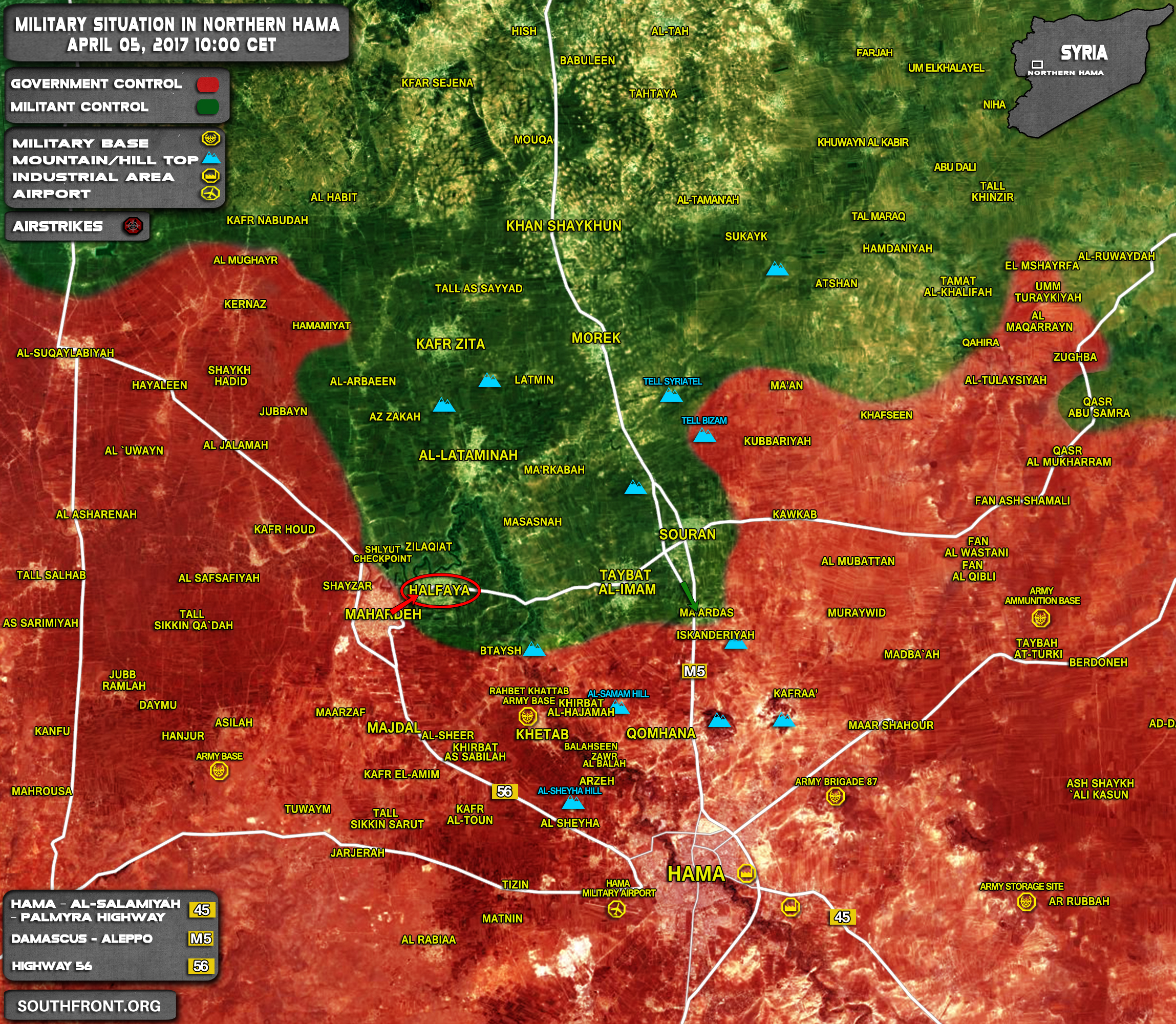 Pro-Government Forces Launch Surprise Counter-Attack In Northern Hama, Enter Strategic Town (Map, Videos)