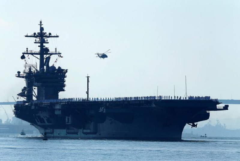 US Navy Sends Carrier Strike Group To Maintain Physical Presence Near Northern Korea