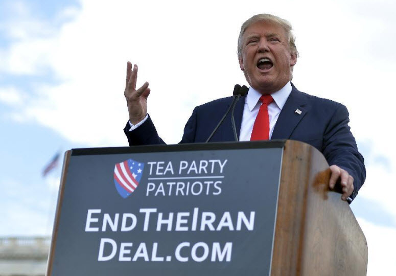 Another Flip? Trump Tells Congress Iran Compliant With "Disastrous" Nuclear Deal