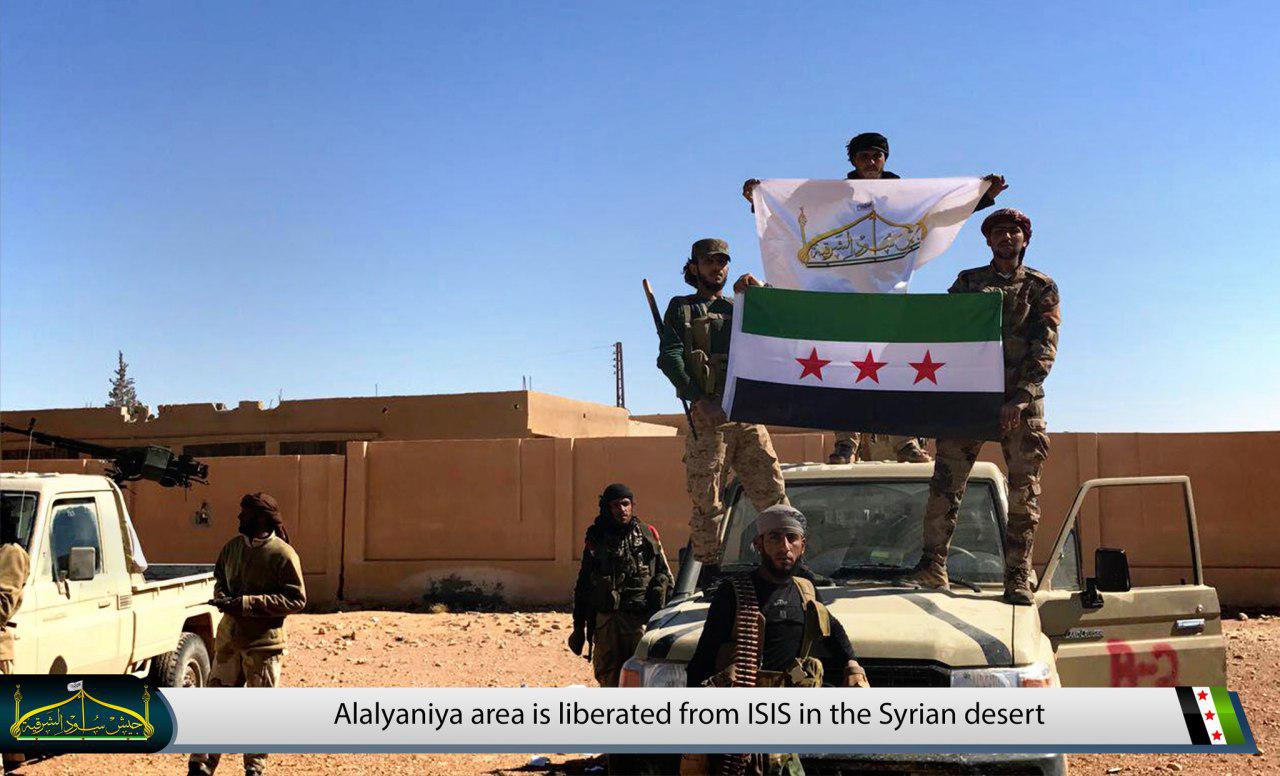 Free Syrian Army Further Advances Against ISIS In Syrian Desert