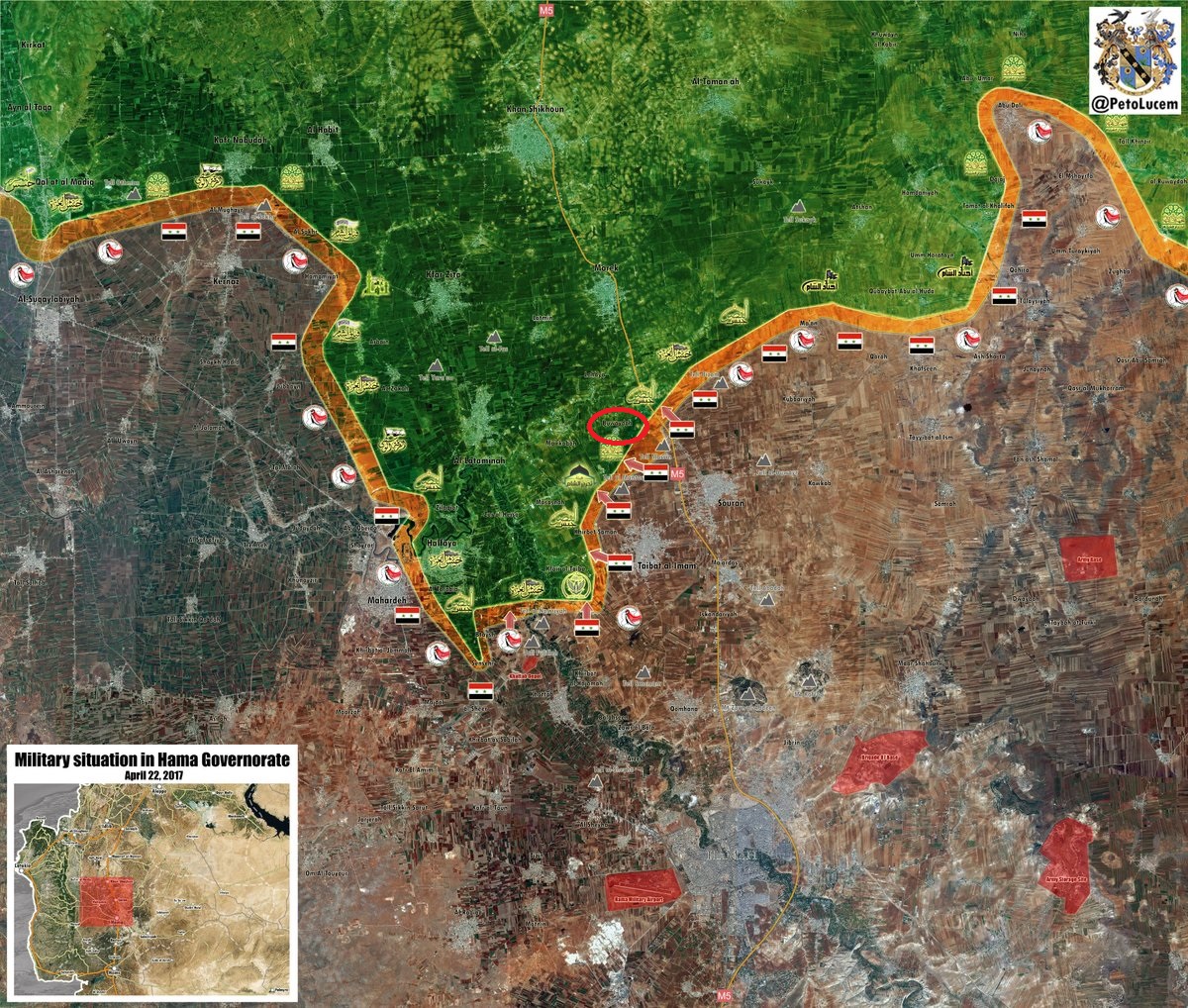 Government Forces Enter Buwaida As Militant Defenses Collapse In Northern Hama