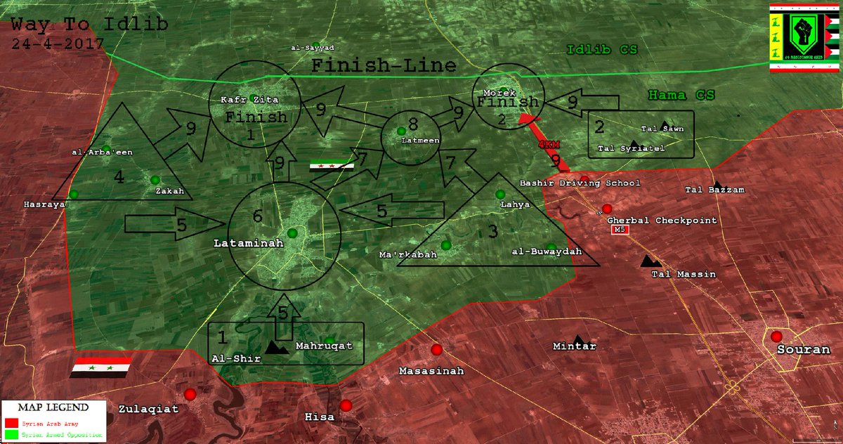 Tiger Forces And Allies Further Advancing In Northern Hama