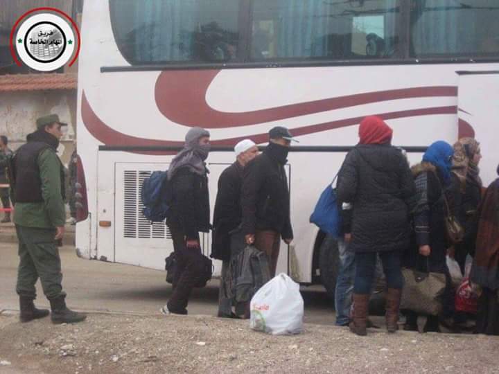 More Militants And Their Families Left al-Waer District Of Homs (Photos)