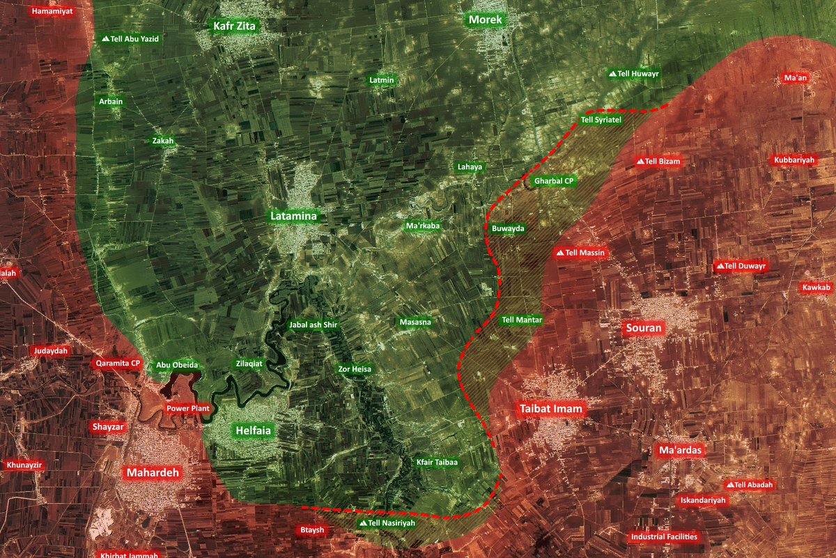 Government Forces Enter Buwaida As Militant Defenses Collapse In Northern Hama