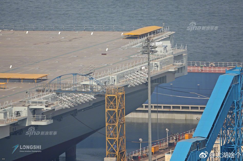 China Making Final Preparations To Launch Its First Domestically Built Aircraft Carrier (Photos)