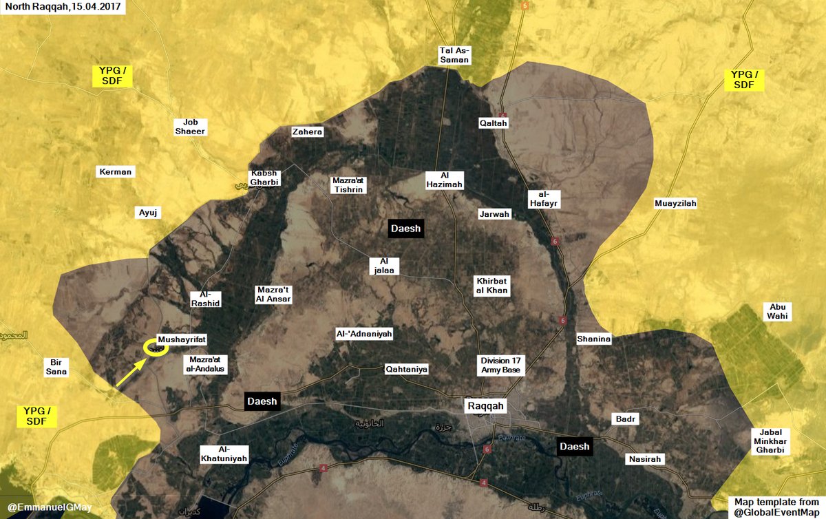 Syrian Democratic Forces Entered ISIS Stronghold Of Tabqah