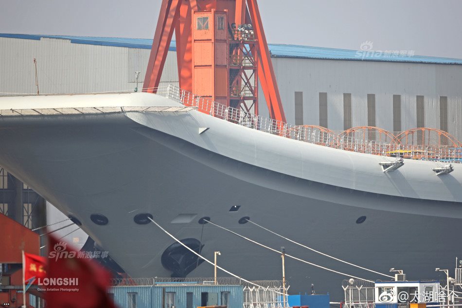 China Making Final Preparations To Launch Its First Domestically Built Aircraft Carrier (Photos)