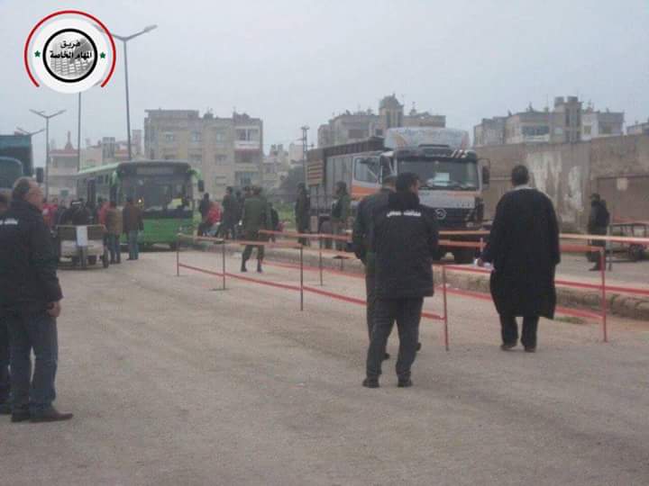 More Militants And Their Families Left al-Waer District Of Homs (Photos)