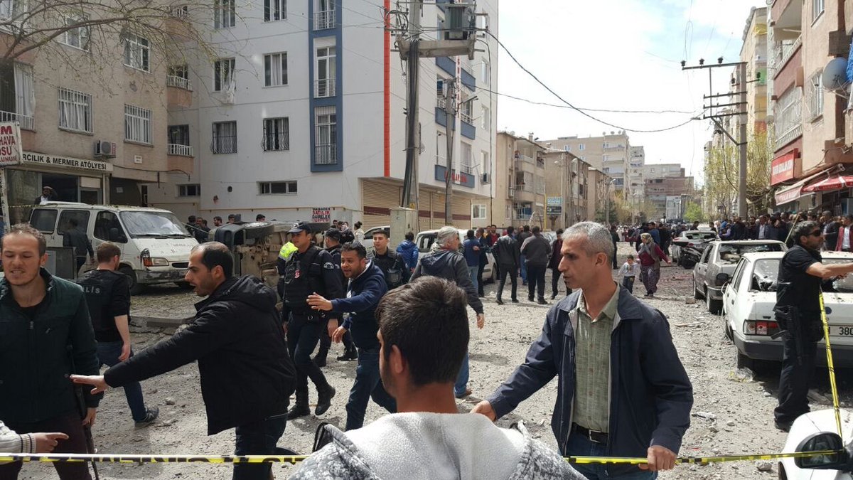 Large Explosion Near Riot Police Headquarters In Turkey's Diyarbakir (Photos, Videos)