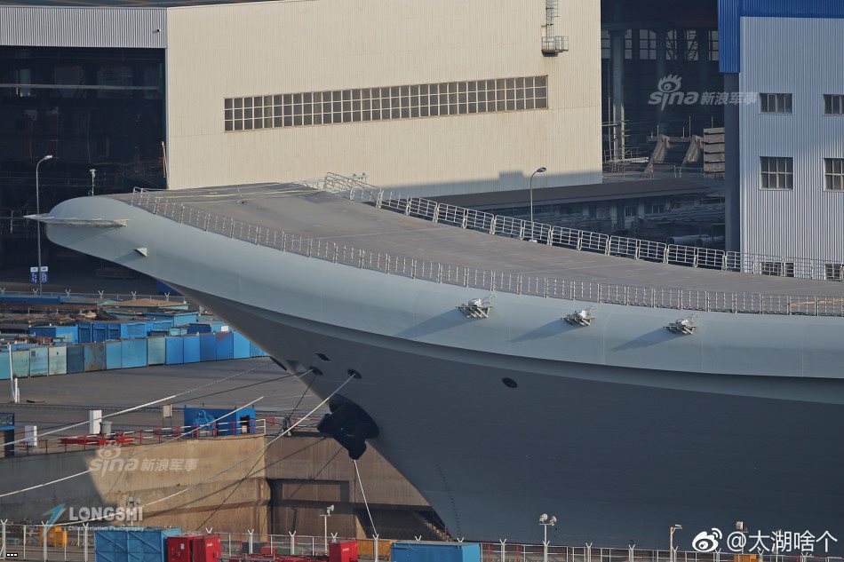 China Making Final Preparations To Launch Its First Domestically Built Aircraft Carrier (Photos)