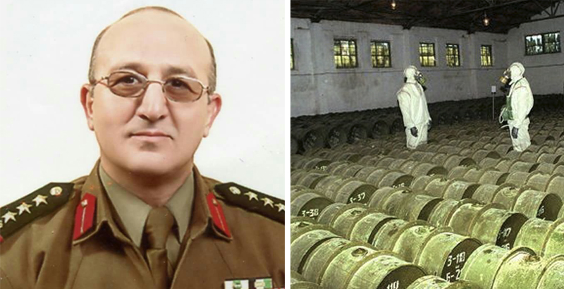 Fugitive Syrian General Says Assad's Government Retained 700 Tons of Chemical Weapons