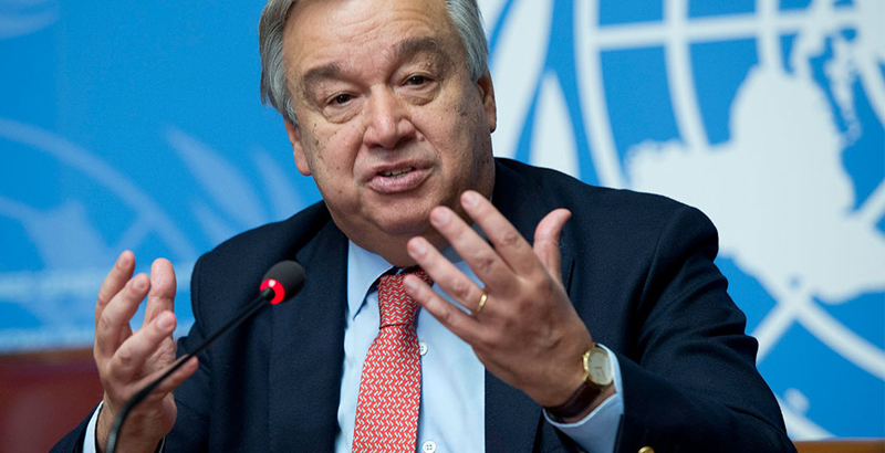 UN Secretary General Concerned about Israel's Approval of New Settlement in West Bank