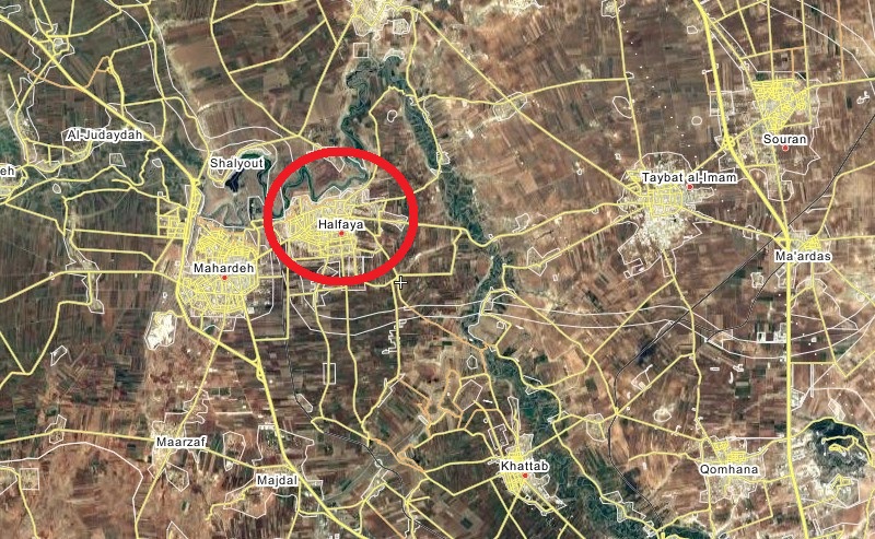 Government Troops Attacking Militant-held Town Of Halfaya In Northern Hama