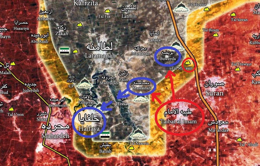 Tiger Forces And 5th Assault Corps Rapidly Advancing On Buwaidah And Masasnah In Northern Hama (Maps, Analysis)