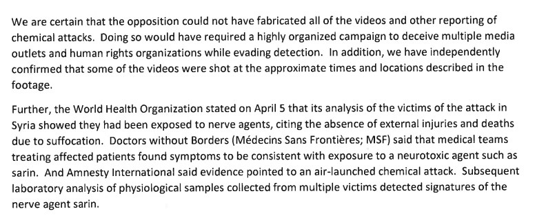 White House 'Declassified Report' On Chemical Weapons Attack In Idlib: Syria And Russia - Guilty, Evidence - Classified