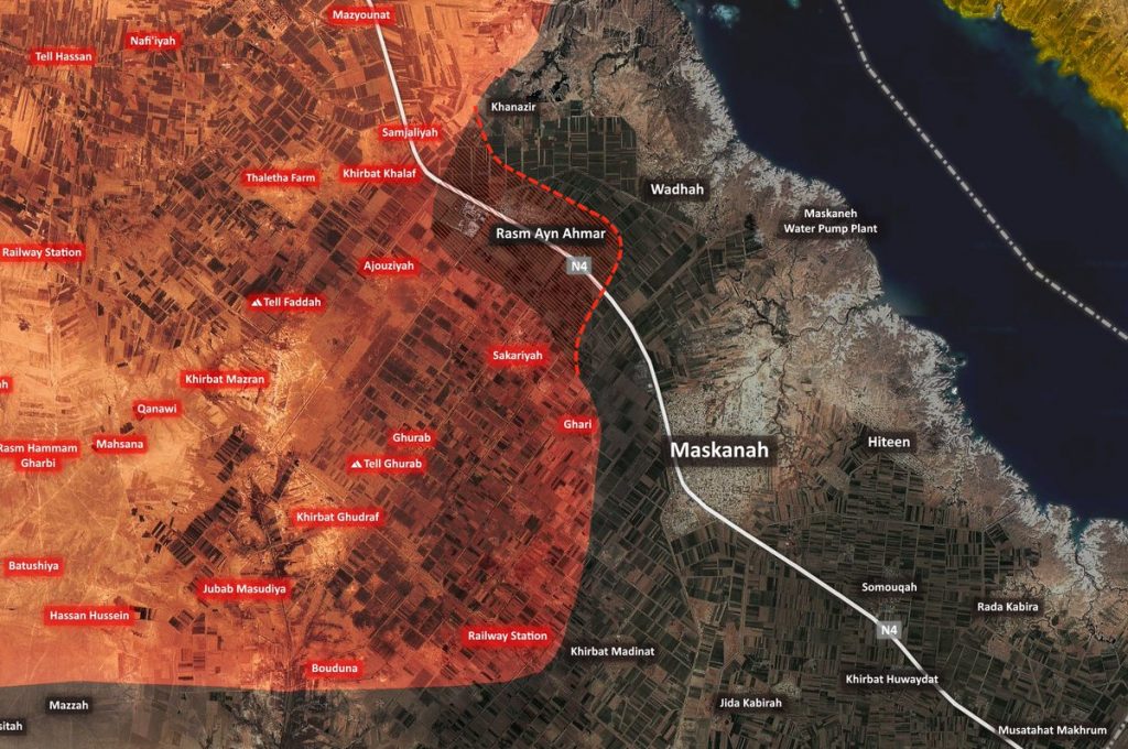 Syrian Military Liberates Rasm Ayn Ahmar, Prepares To Storm Maskanah