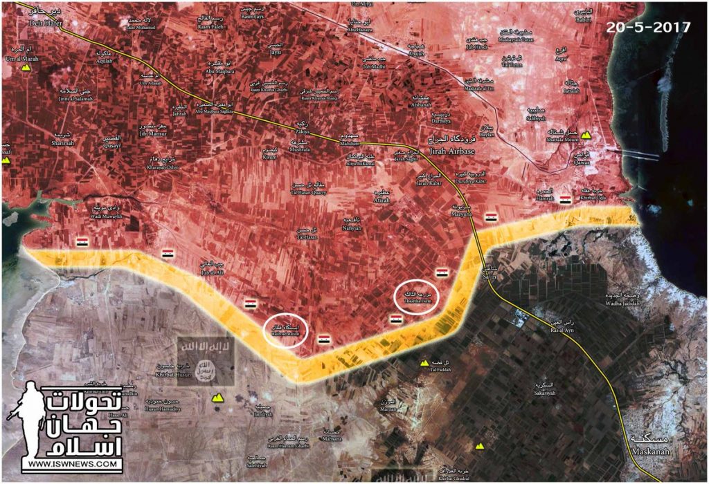 Tiger Forces Made More Gains During Advance On ISIS Stronghold Of Maskaneh