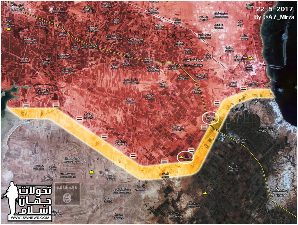 Tiger Forces Crushing ISIS In Aleppo Province, Advance On Maskanah (Map)