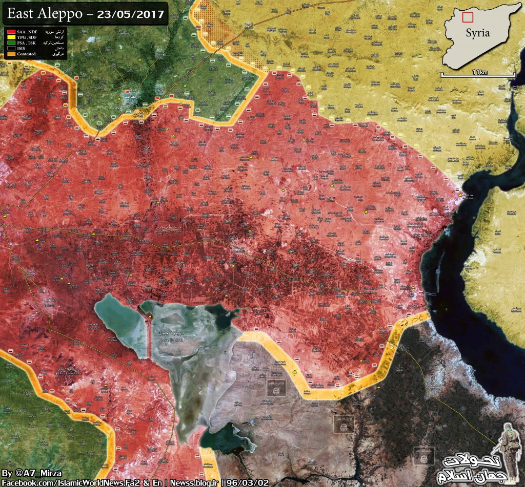 Results of Russian Military Campaign in Syria: October 21, 2016 – May 24, 2017