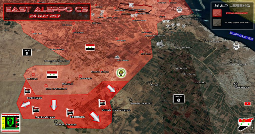 ISIS Is On Run In Eastern Aleppo. Tiger Forces Liberate 5 More Villages