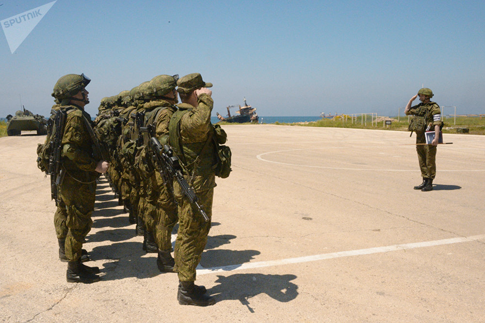 Russian, Syrian Marines Hold Joint Firing Drills In Tartus - Photo Report