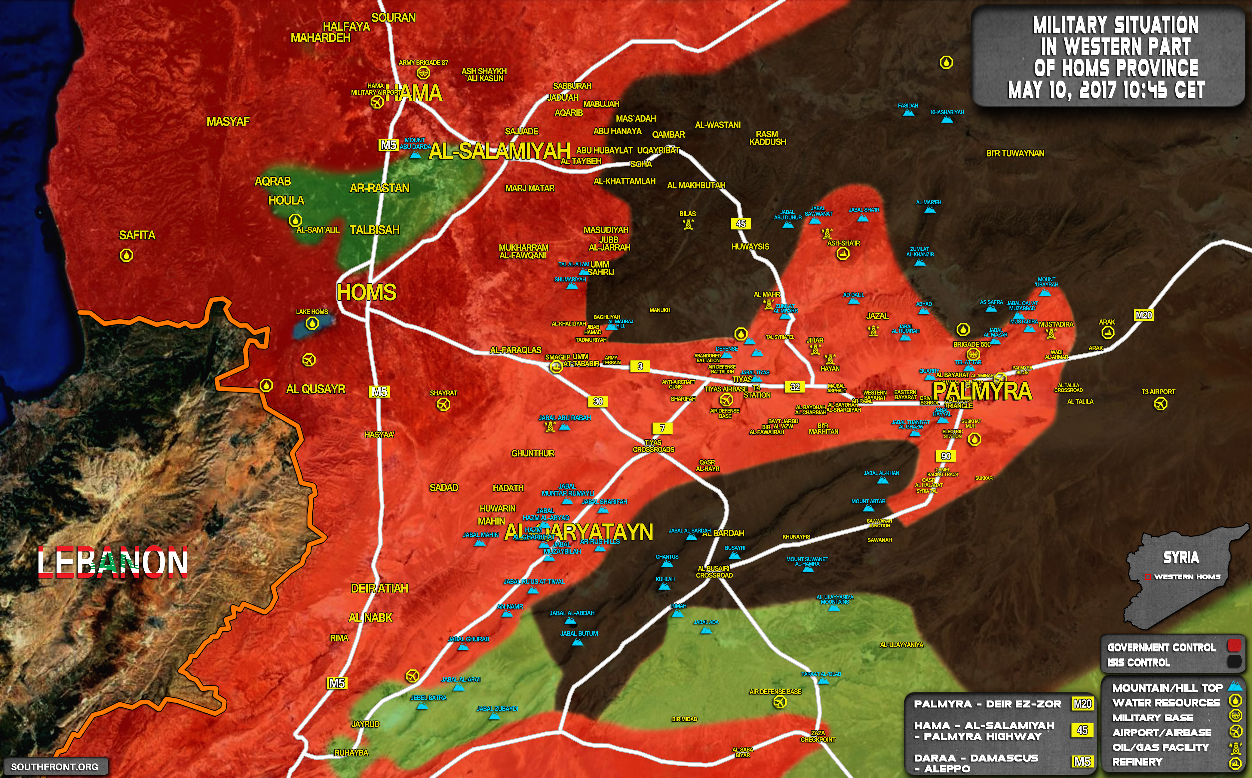 Counter-Offensive Of Western-Backed Militants Southeast Of Damascus Failed